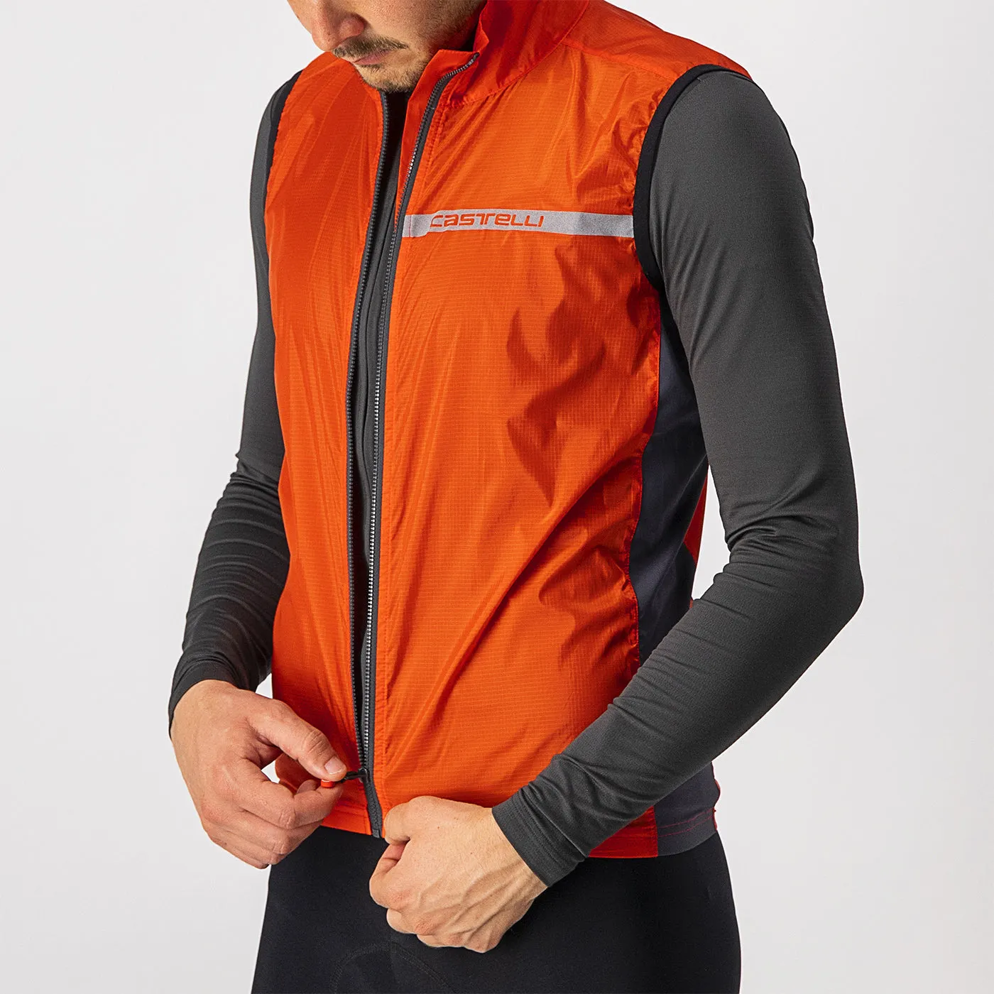 Gilet Castelli Squadra Stretch - Rosso