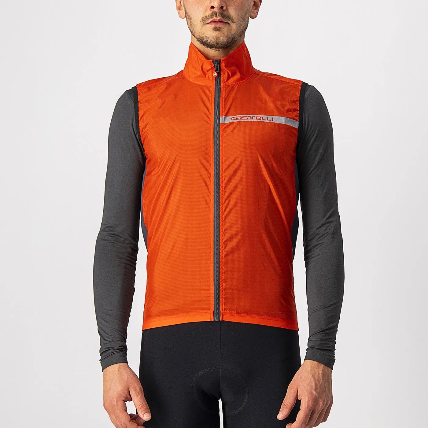 Gilet Castelli Squadra Stretch - Rosso