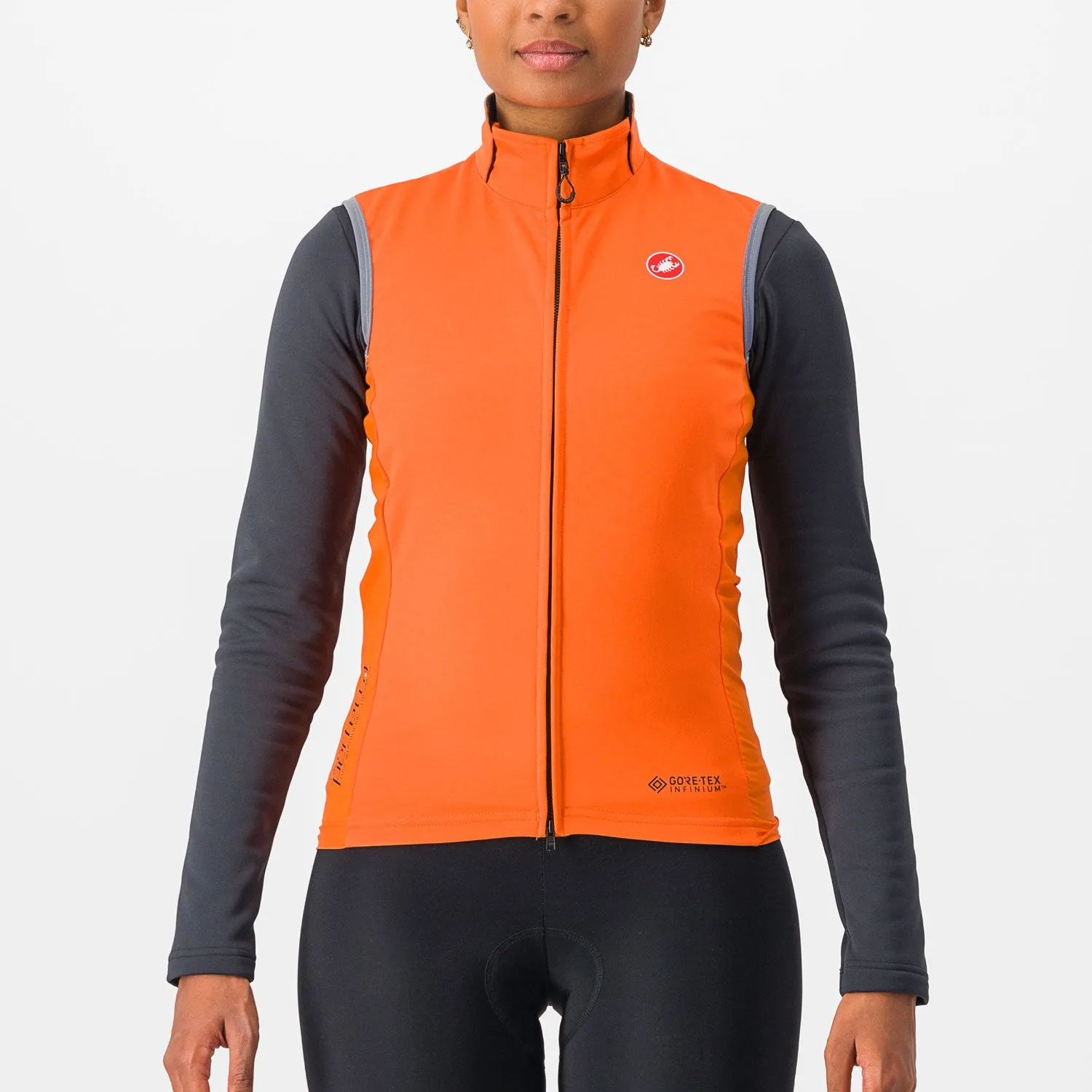 Gilet donna Castelli Perfetto RoS 2 - Arancio scuro