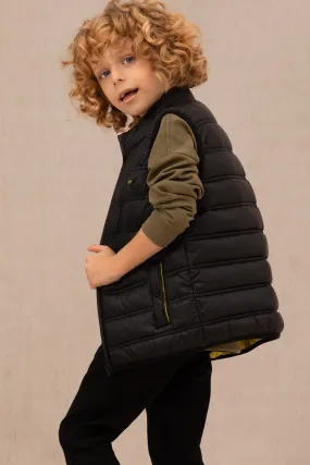 GILET DOUDOUNE FRANCISKIDS NOIR -1631397VR046