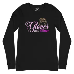 Gloves And Glitter Pink - Adult Long Sleeve