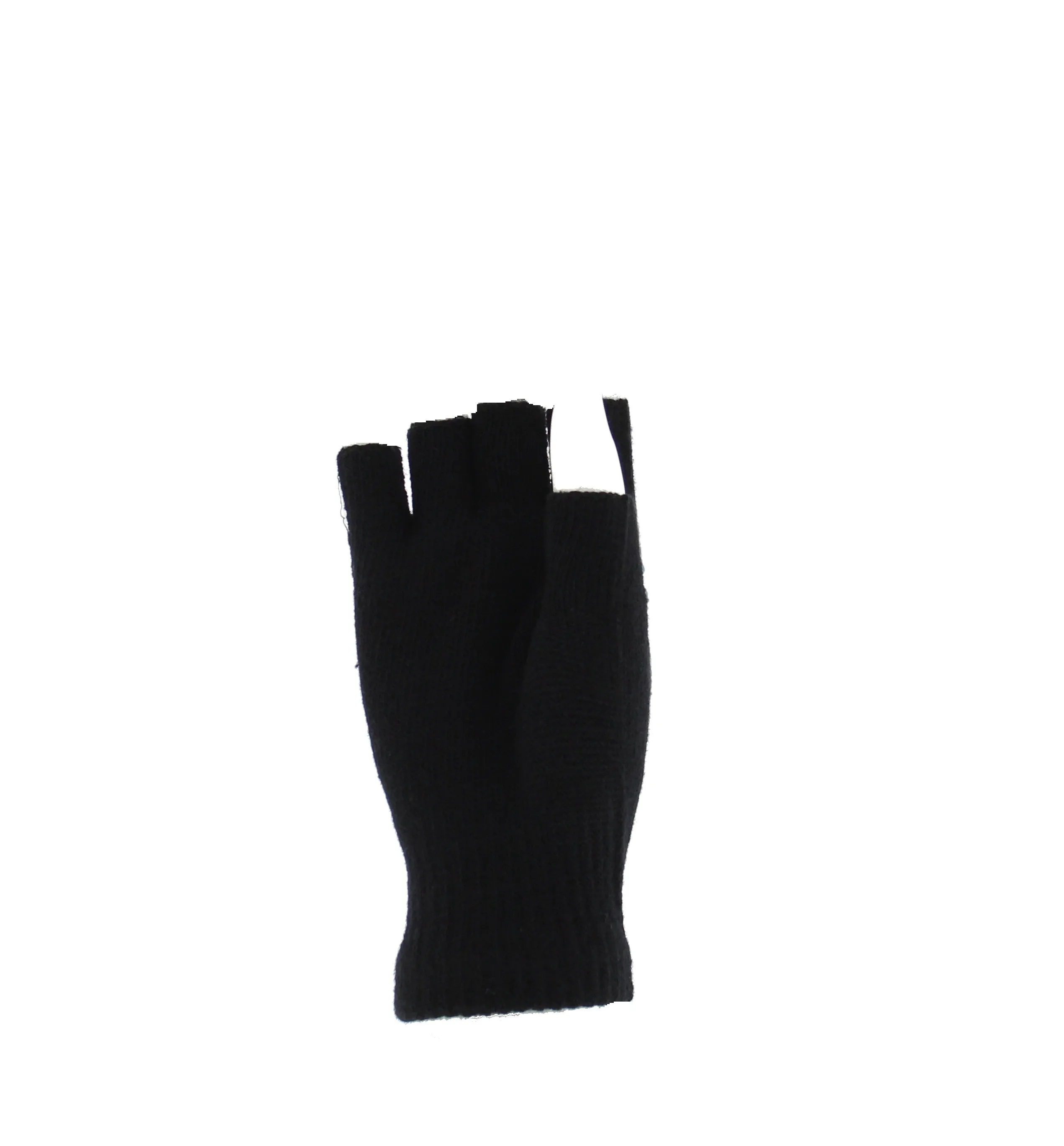 Glow In The Dark Short Fingerless Skeleton Gloves