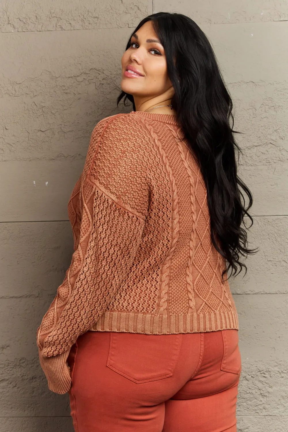 Heidi Cable Knit Cardigan