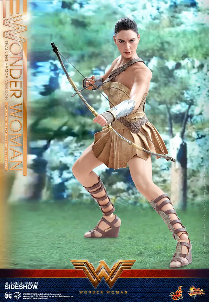 Hot Toys Wonder Woman Training Armor Version- Wonder Woman - Movie Masterpiece Series - Sixth Scale Figure