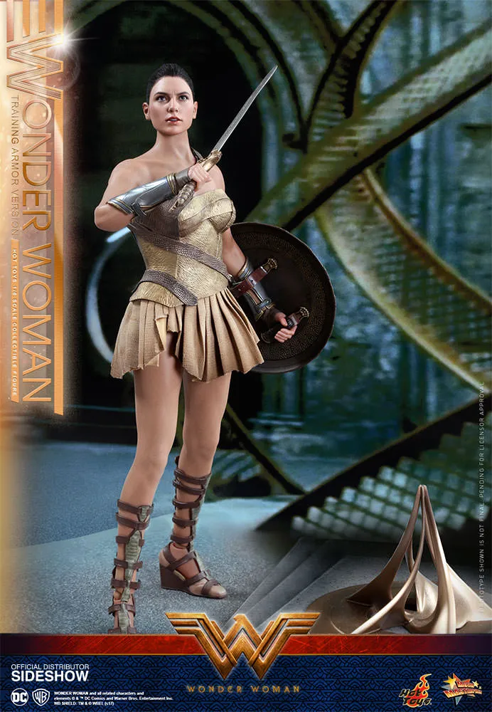 Hot Toys Wonder Woman Training Armor Version- Wonder Woman - Movie Masterpiece Series - Sixth Scale Figure