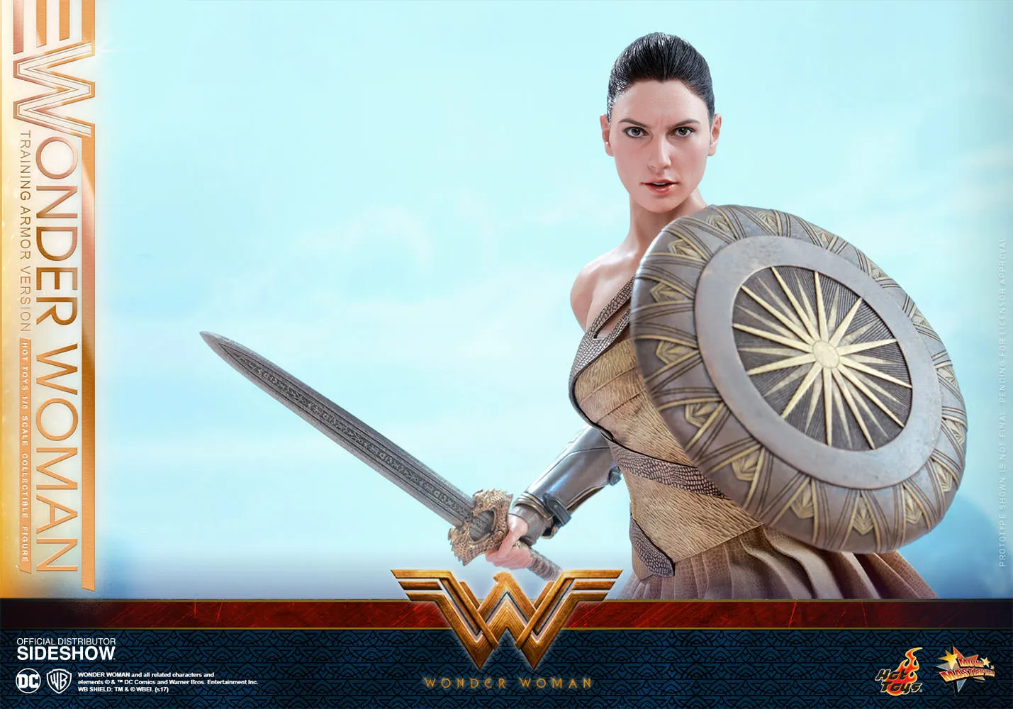 Hot Toys Wonder Woman Training Armor Version- Wonder Woman - Movie Masterpiece Series - Sixth Scale Figure