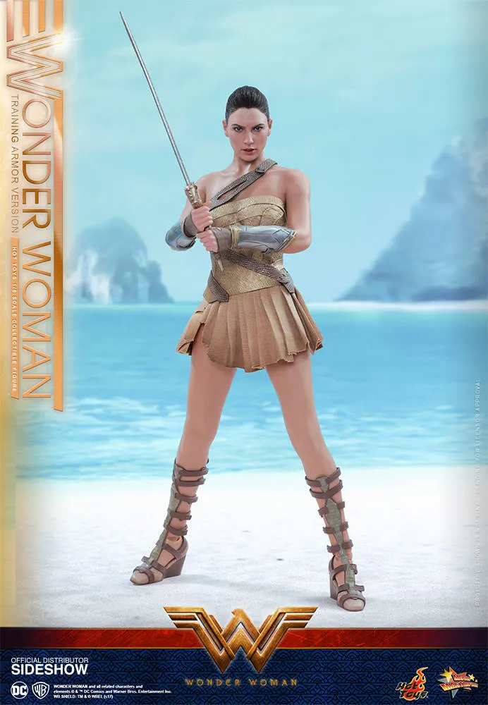 Hot Toys Wonder Woman Training Armor Version- Wonder Woman - Movie Masterpiece Series - Sixth Scale Figure