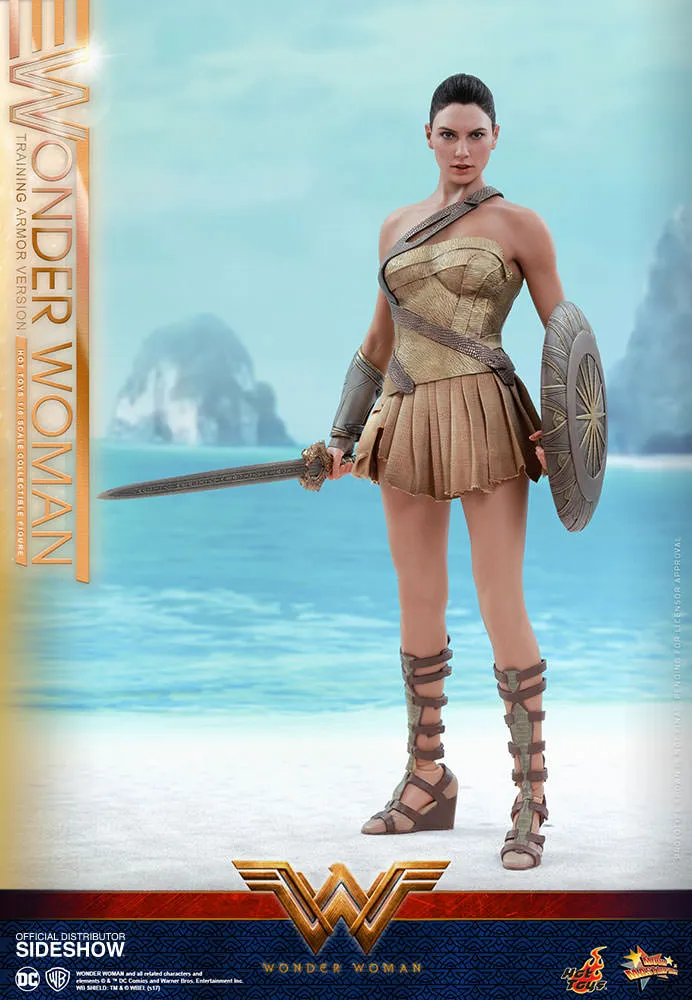 Hot Toys Wonder Woman Training Armor Version- Wonder Woman - Movie Masterpiece Series - Sixth Scale Figure