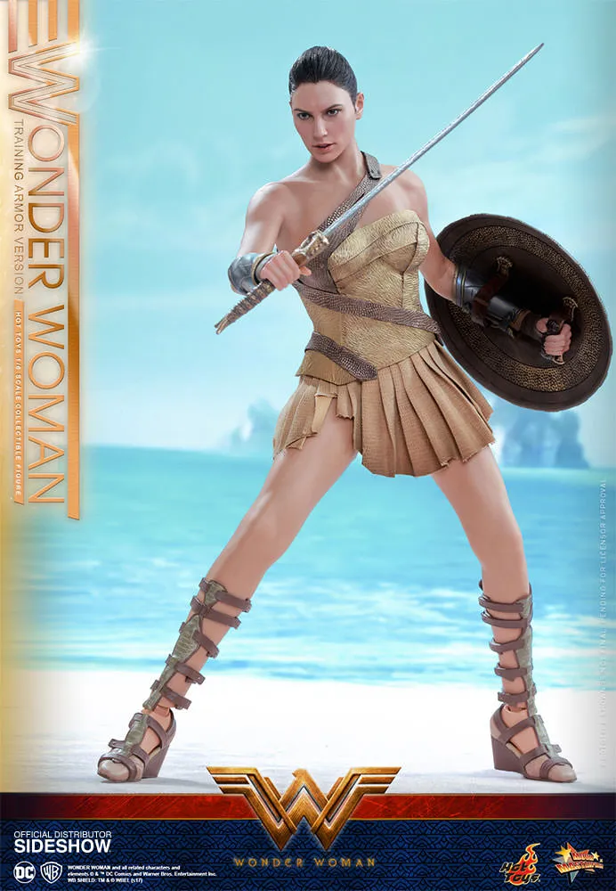 Hot Toys Wonder Woman Training Armor Version- Wonder Woman - Movie Masterpiece Series - Sixth Scale Figure