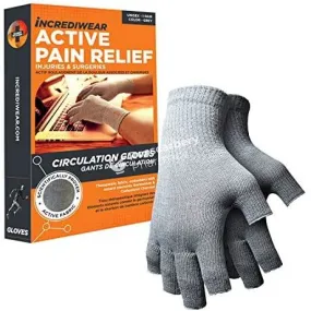 Incrediwear Active Pain Relief Circulation Gloves  - Grey