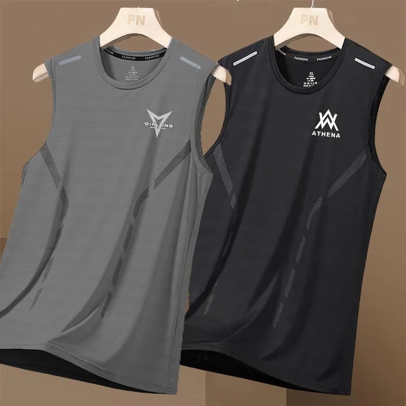 INSTOCK-(pack of 3)Summer men's ice silk back breathable sport