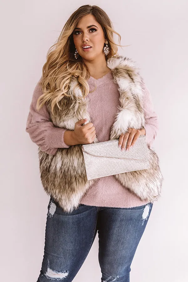 It's All The Rage Ultra Soft Sweater In Dusty Purple  Curves