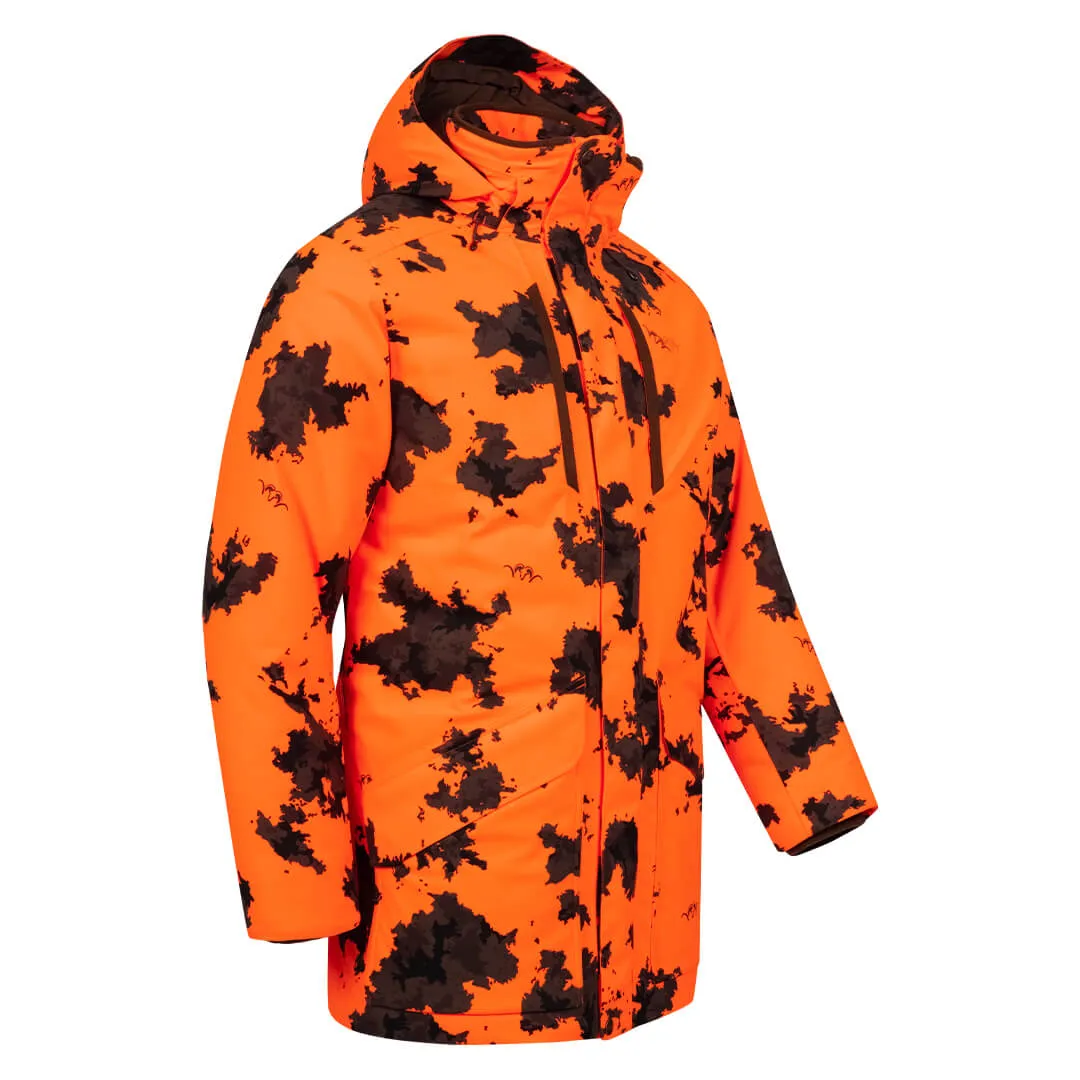 Janus Down Waterproof Jacket - Blaze Orange Camo by Blaser