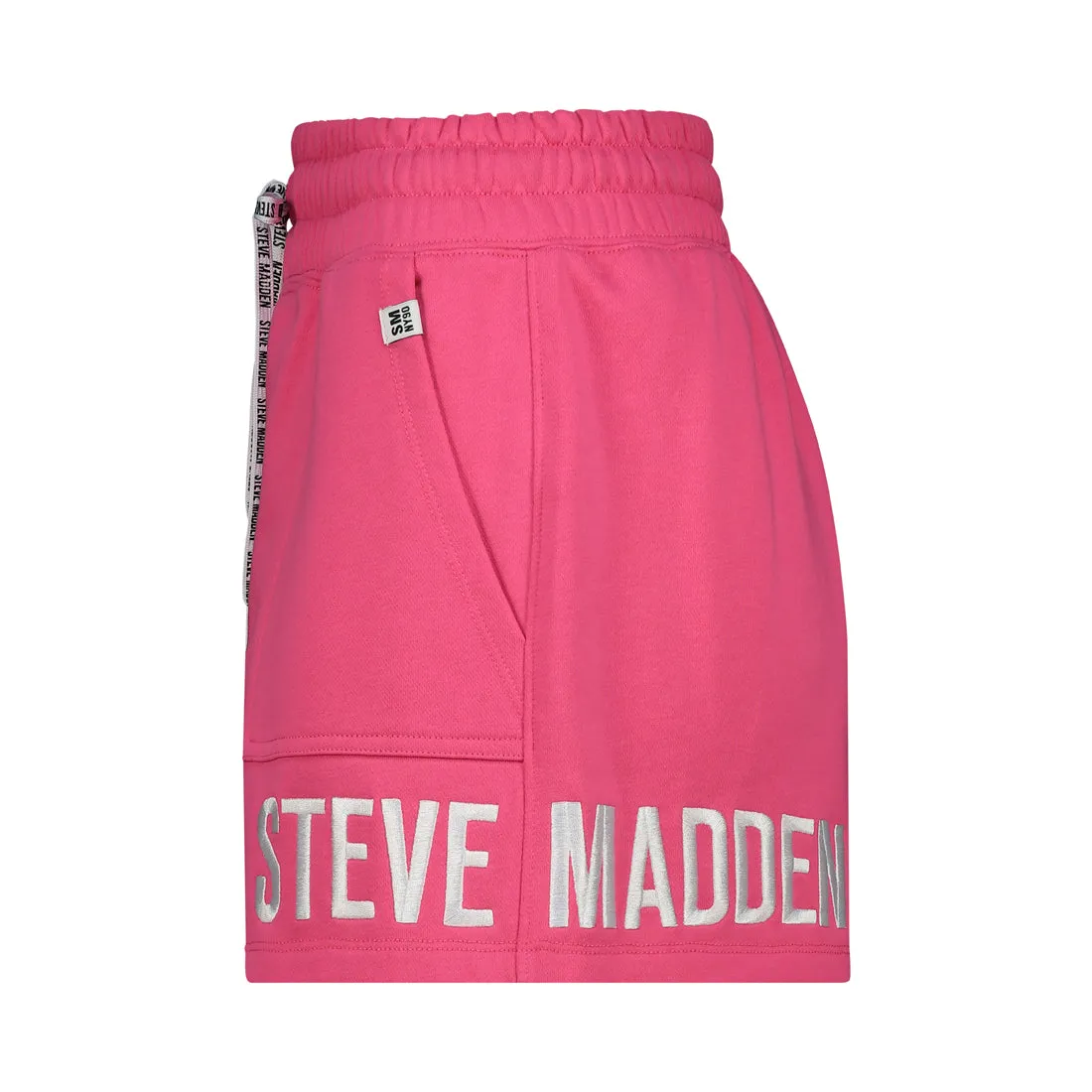 JOCELYN LADIES KNITTED SHORTS HOT PINK