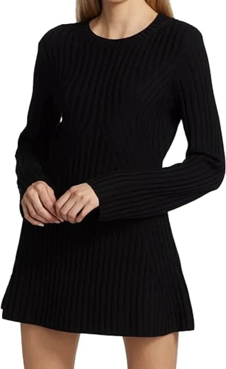 Karlina - Elegant and warm rib-knit dress