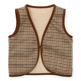 Little Dutch Kleuter Winter Omkeerbaar Gilet Sand | Zand