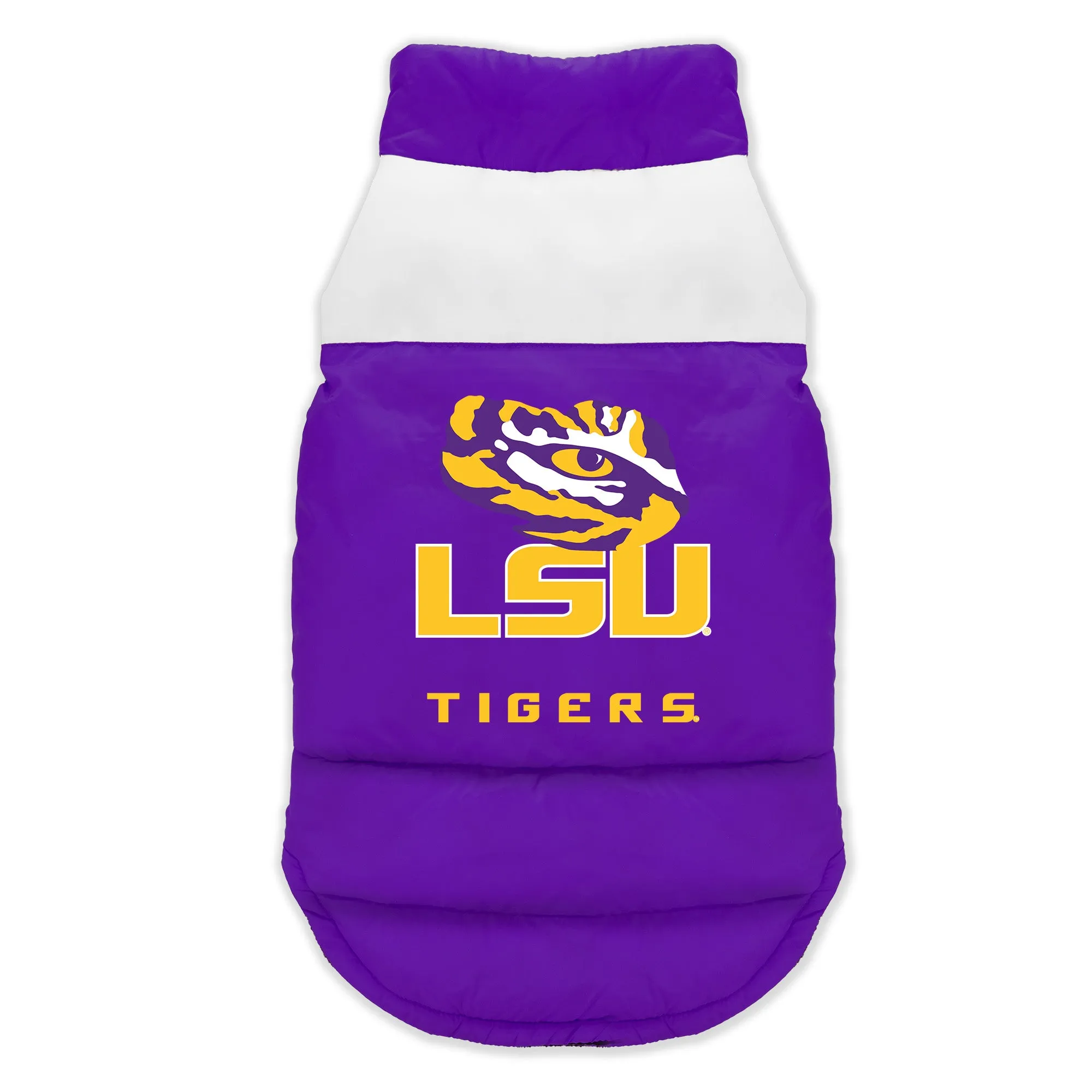 Louisiana State University Pet Parka Puff Vest