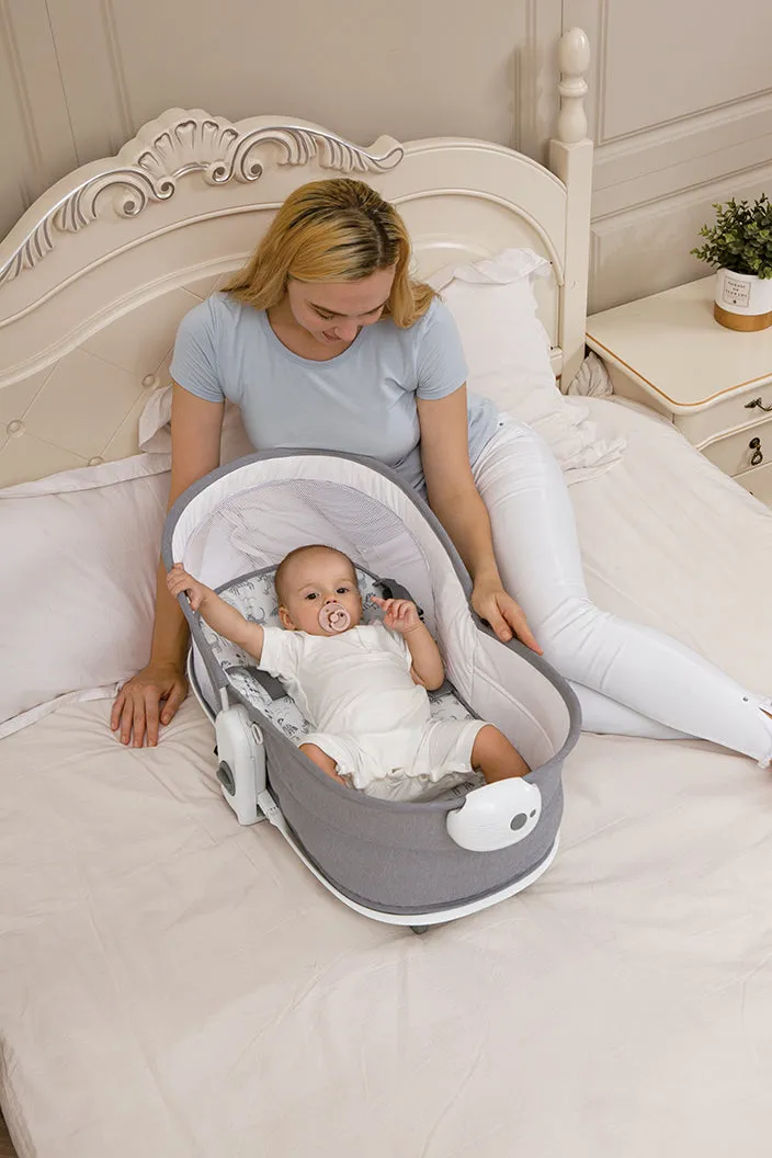 Mastela 6in1 Multi-Function Bassinet, Bouncer and Rocker-Birth to 36months