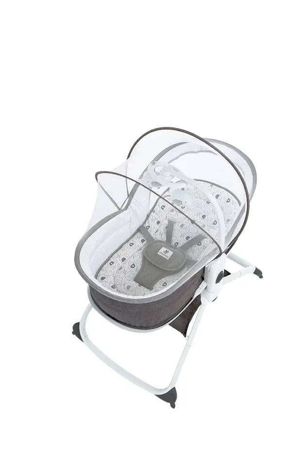 Mastela 6in1 Multi-Function Bassinet, Bouncer and Rocker-Birth to 36months