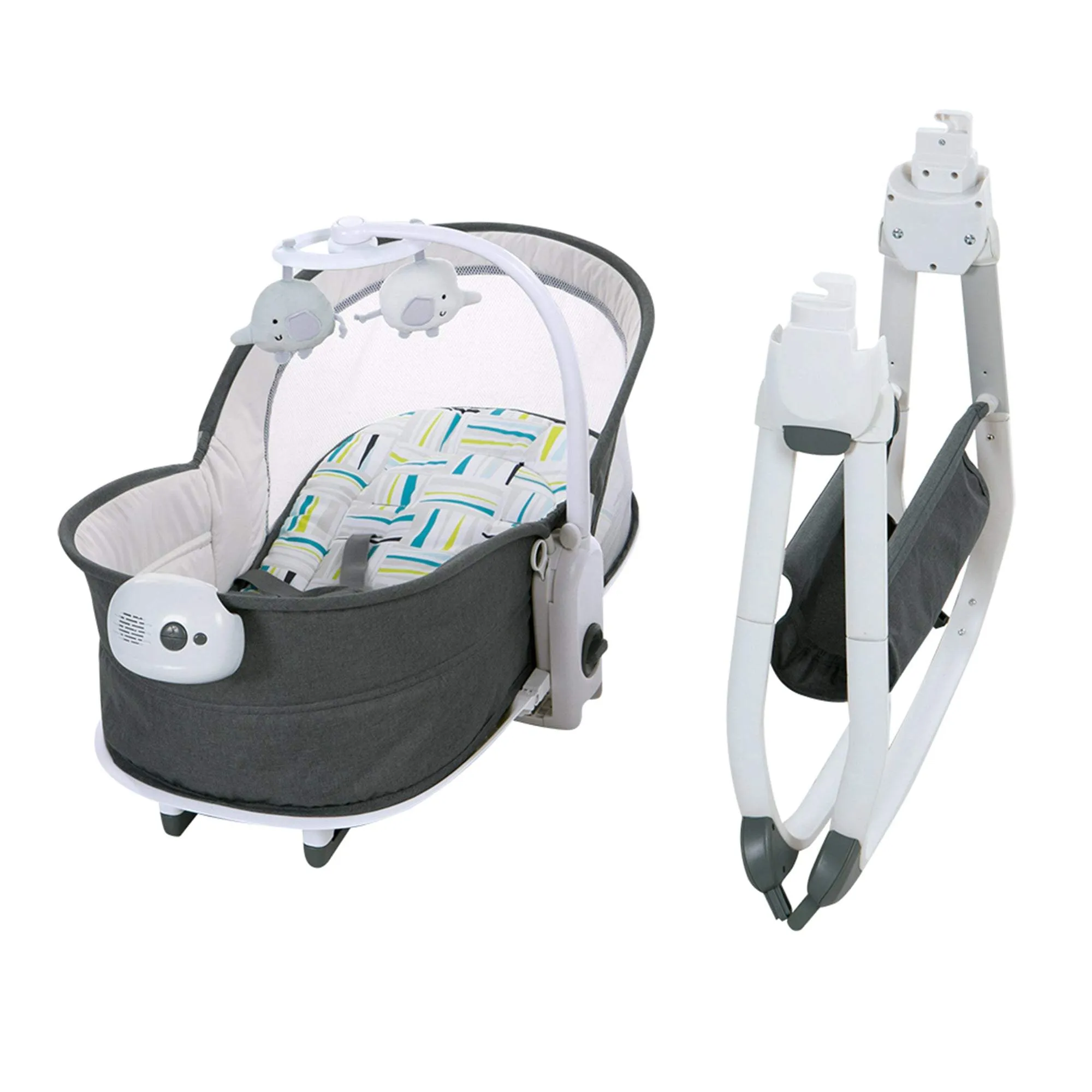 Mastela 6in1 Multi-Function Bassinet, Bouncer and Rocker-Birth to 36months