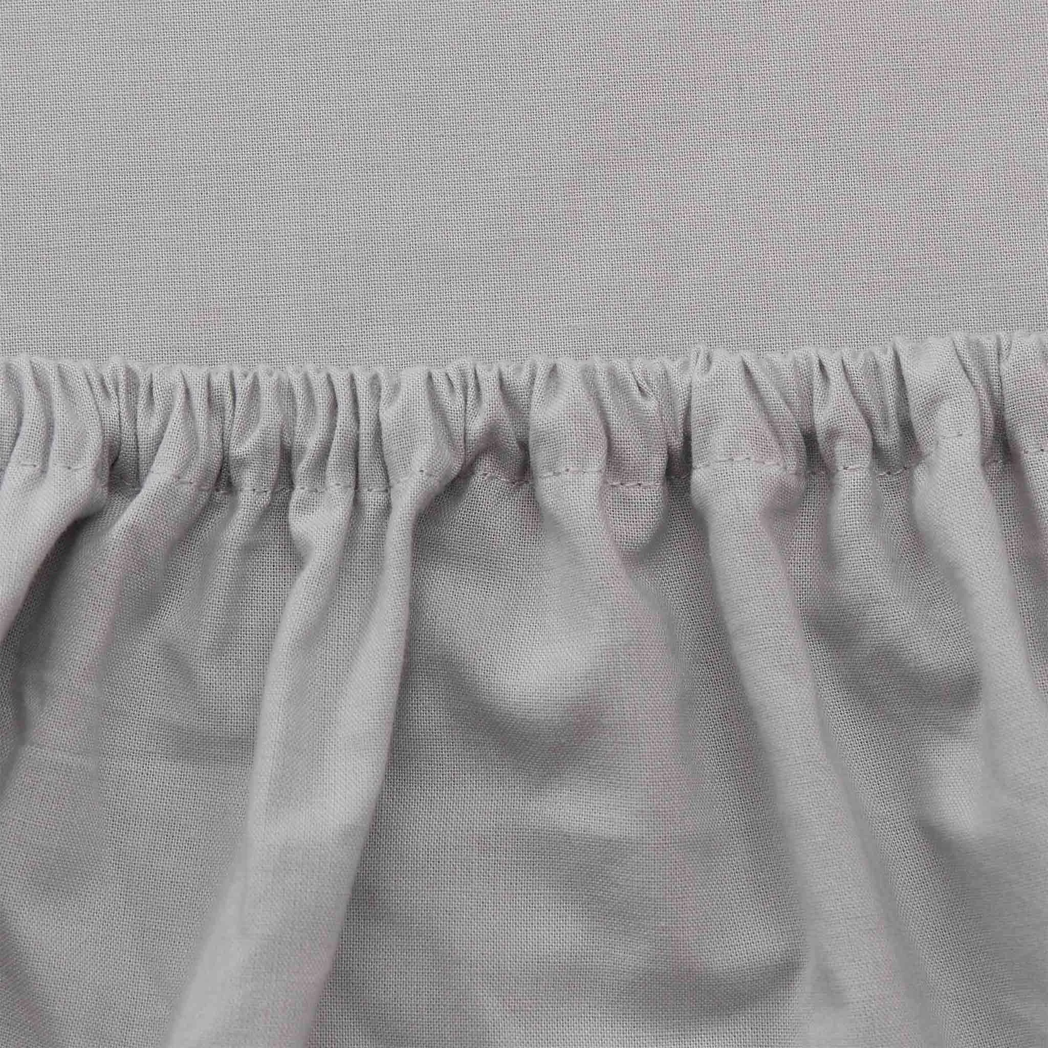 Mata Fitted Sheet [Light grey]