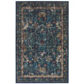 Midnight Paisley Eco-Washable Rug