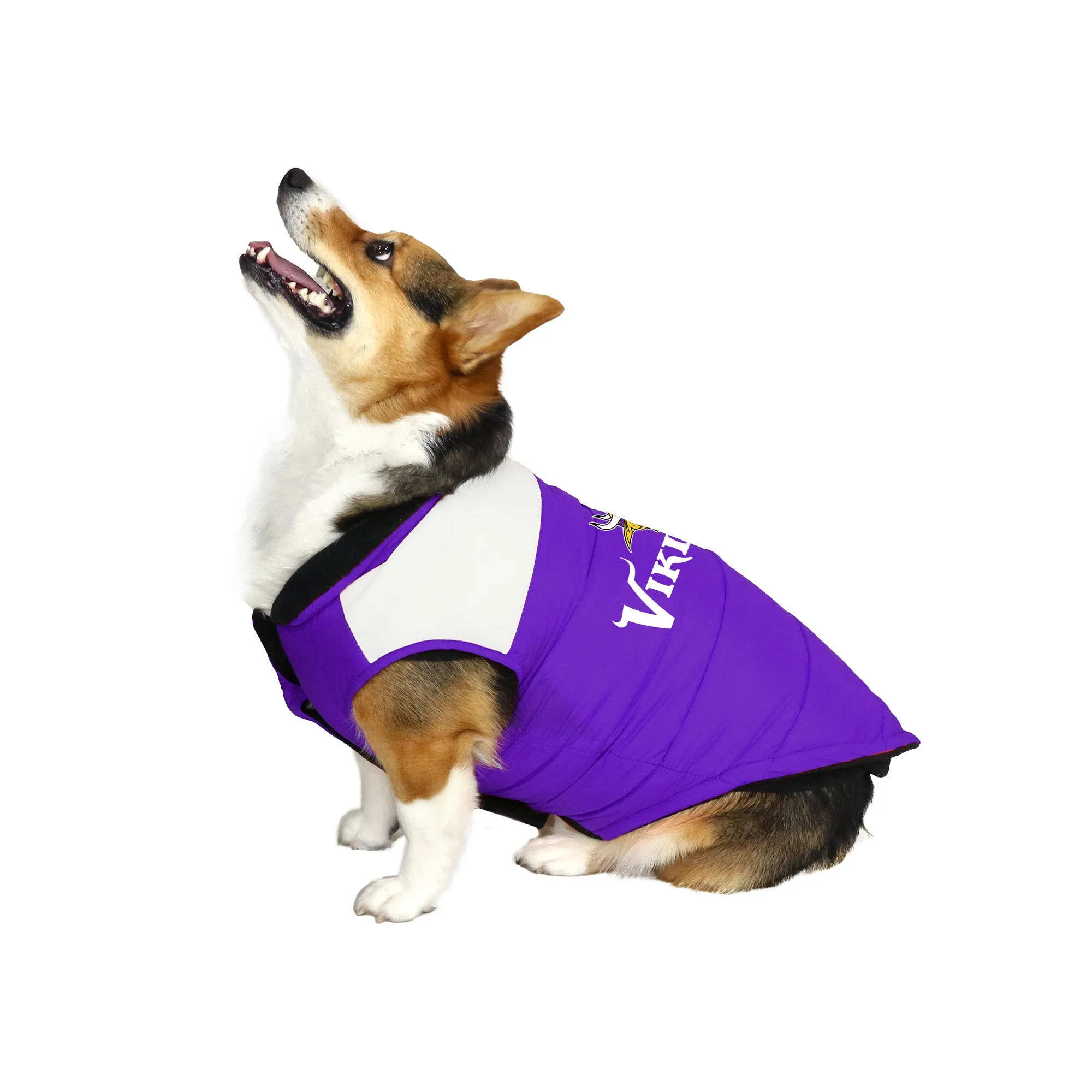 Minnesota Vikings Pet Parka Puff Vest