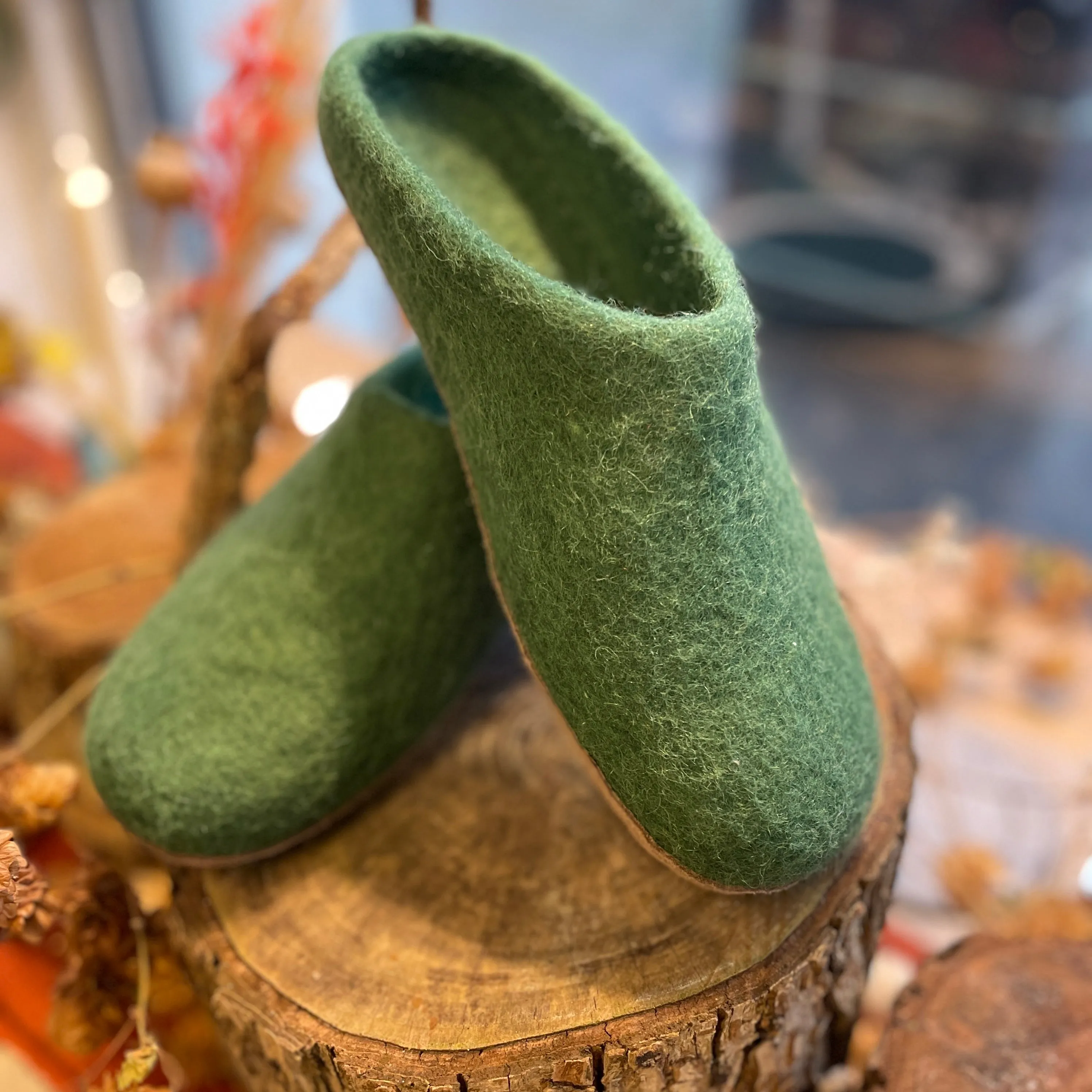 MITA Handmade Eco Felt Mule Slippers Limited Edition