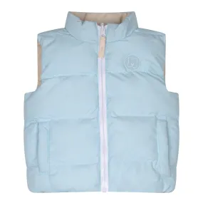 MITCH & SON - Andy Reversible Gilet - Pale Blue