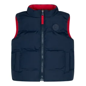 MITCH & SON - Barker Reversible Gilet - Dark Navy