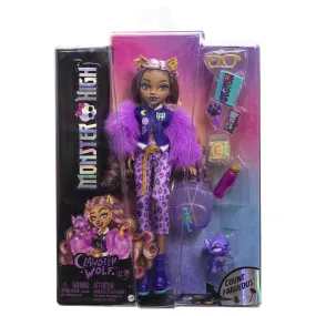 Monster High Clawdeen Wolf Doll Set