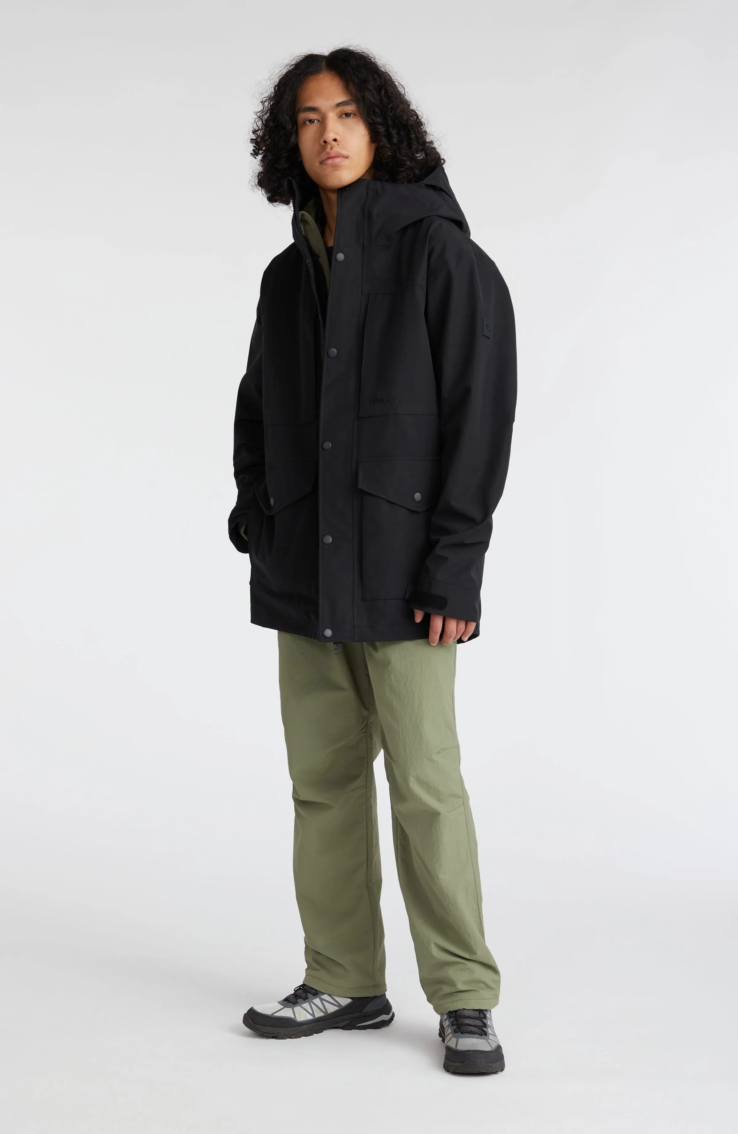 O'Neill TRVLR Series Journey Shell Parka | Black Out