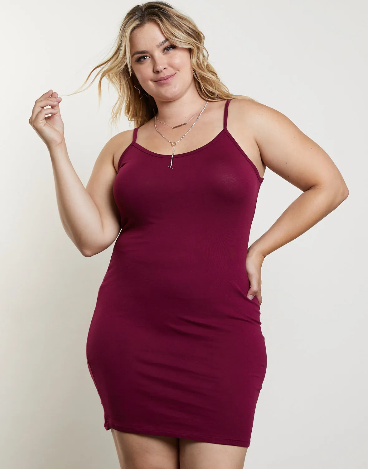 Plus Size Cami Bodycon Dress