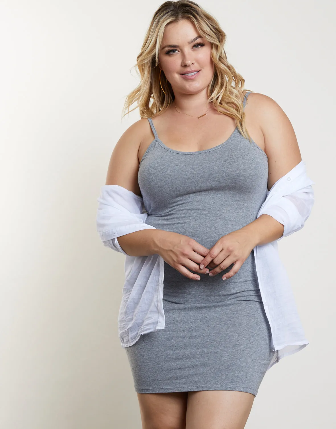 Plus Size Cami Bodycon Dress