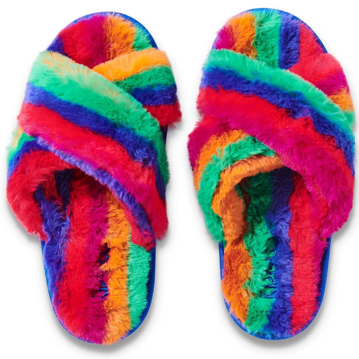 Rainbow Blast Slippers