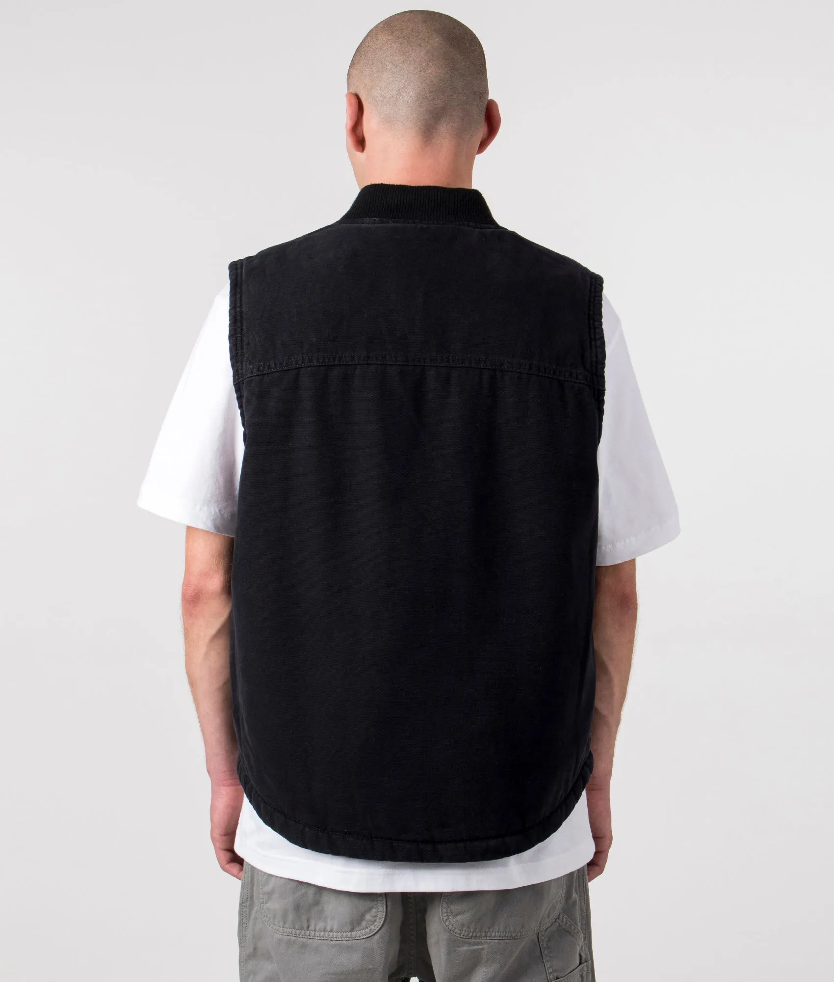 Relaxed Fit Duck Canvas Gilet