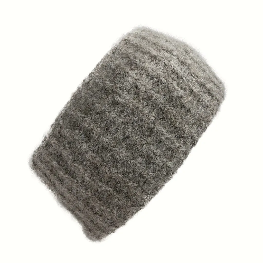 Ribbed Alpaca Ear Warmer