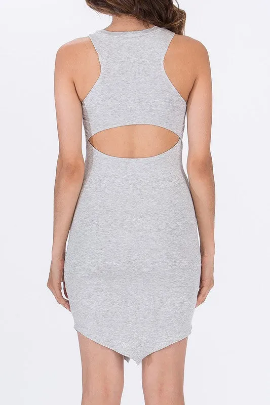 RIBBED TANK DRESS