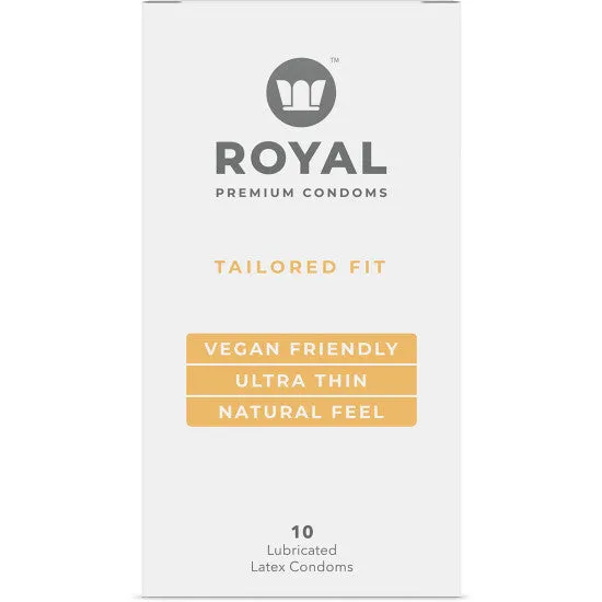 Royal Intimacy Tailored Fit Vegan Condoms