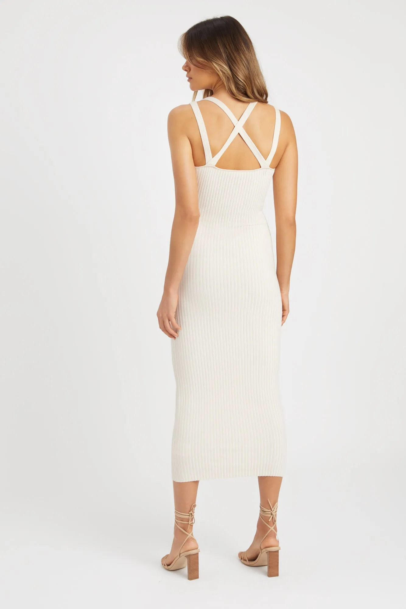 Sadie Double Strap Midi Dress