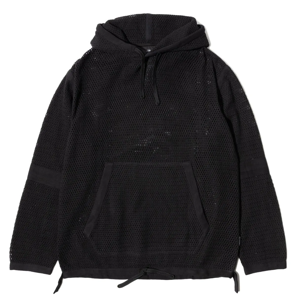 SCRIM NET OVERSIZED PARKA