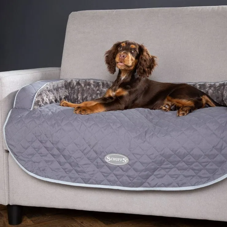 Scruffs® Wilton Sofa Pet Bed - Grey