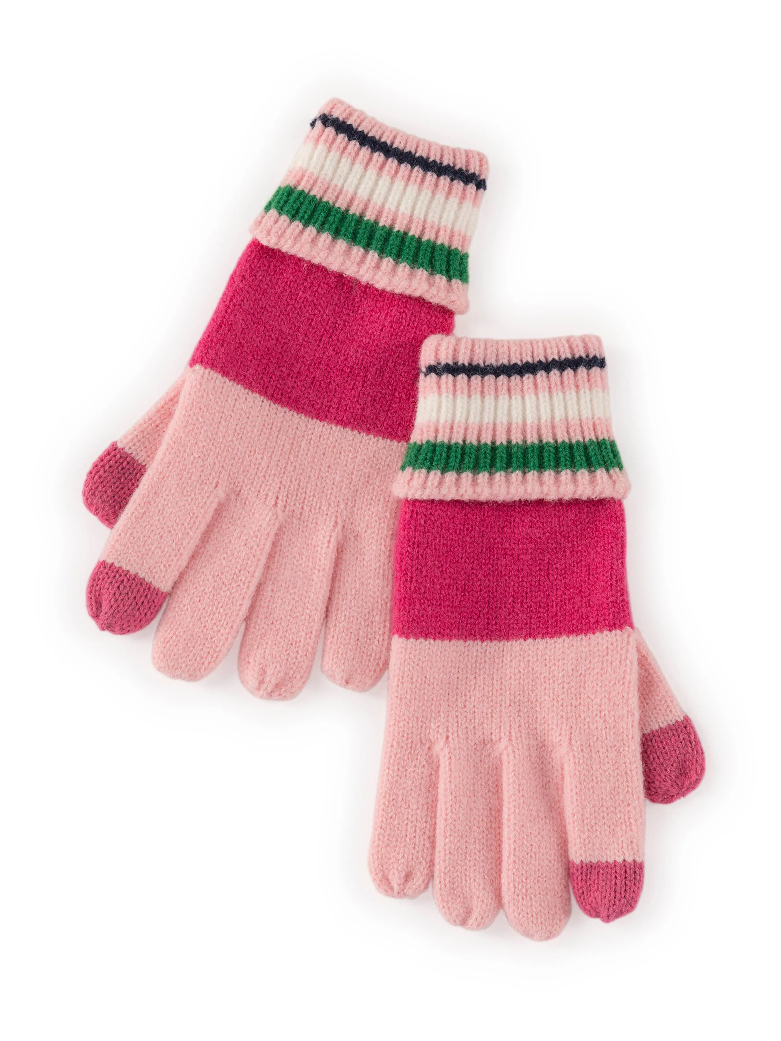 SHI COLORADO TOUCHSCREEN GLOVES in BLUSH