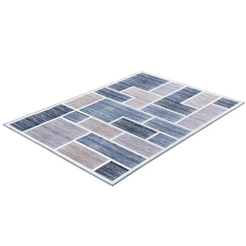 Short Pile Floor Rug 200x290cm Rectangular Flooring Mat Carpet