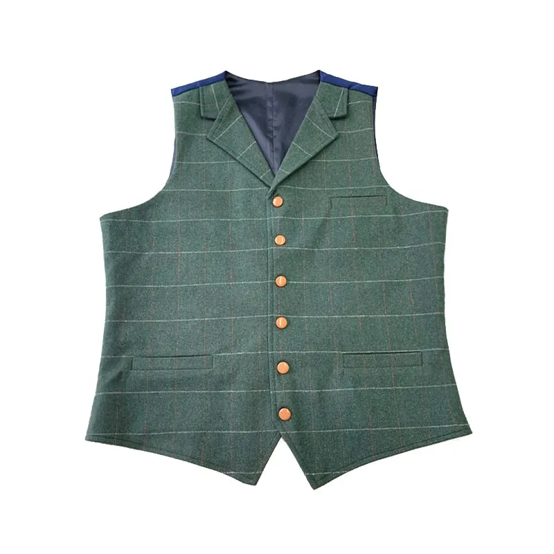 Single Breasted Button Decorated Vest