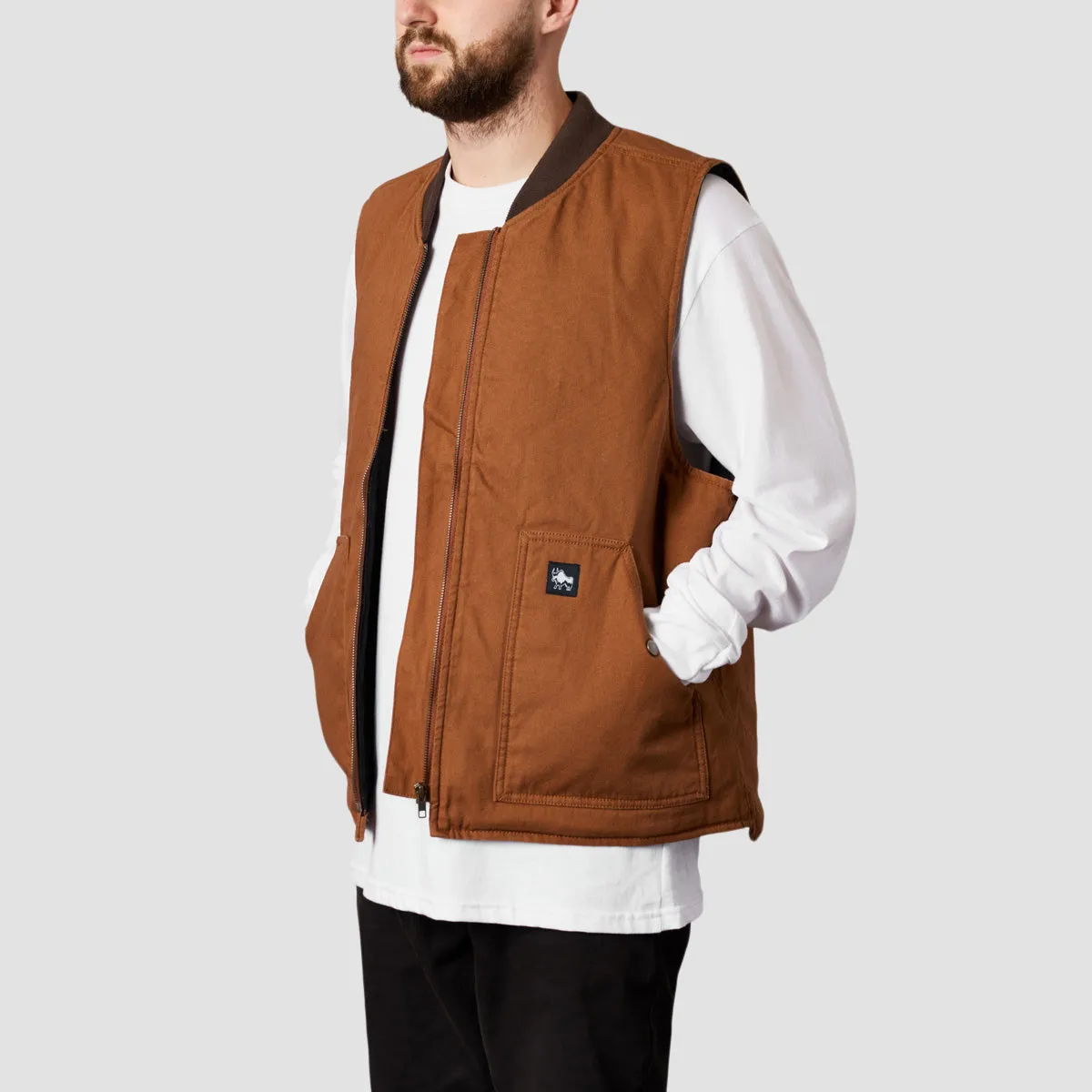 Slowgold The Grand Tourer DLX Vest Shadow Brown