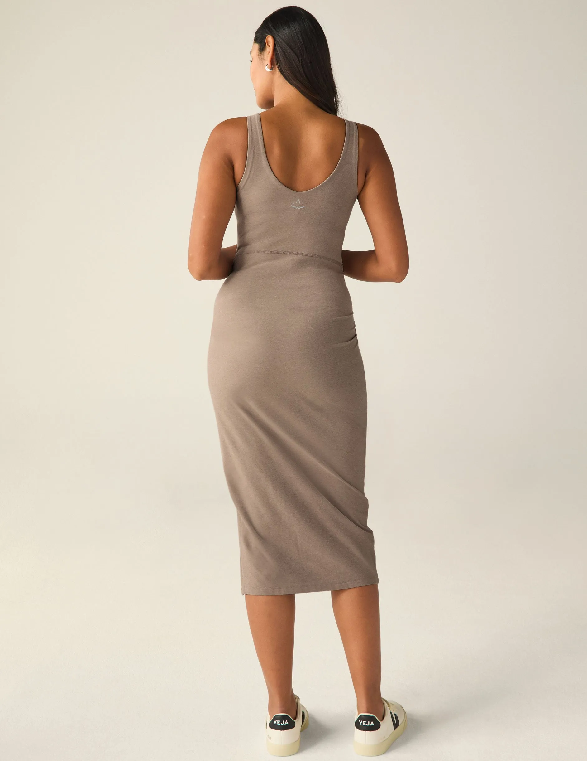 Spacedye Inspire Maternity Midi Dress