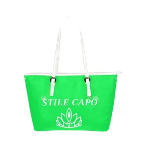 STILE CAPO QUEEN LIME WS TOTE BAG.