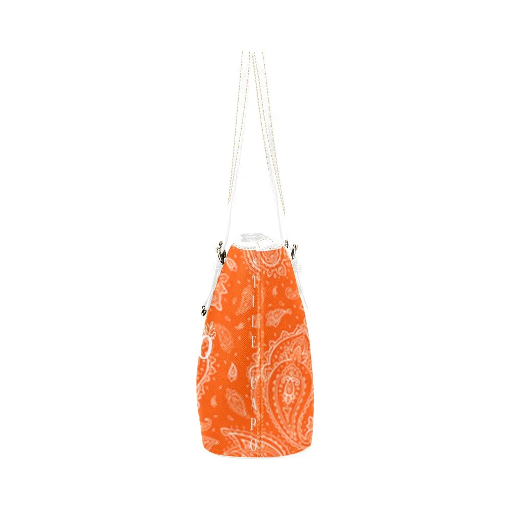 STILE CAPO QUEEN ORANGE WTS TOTE BAG.