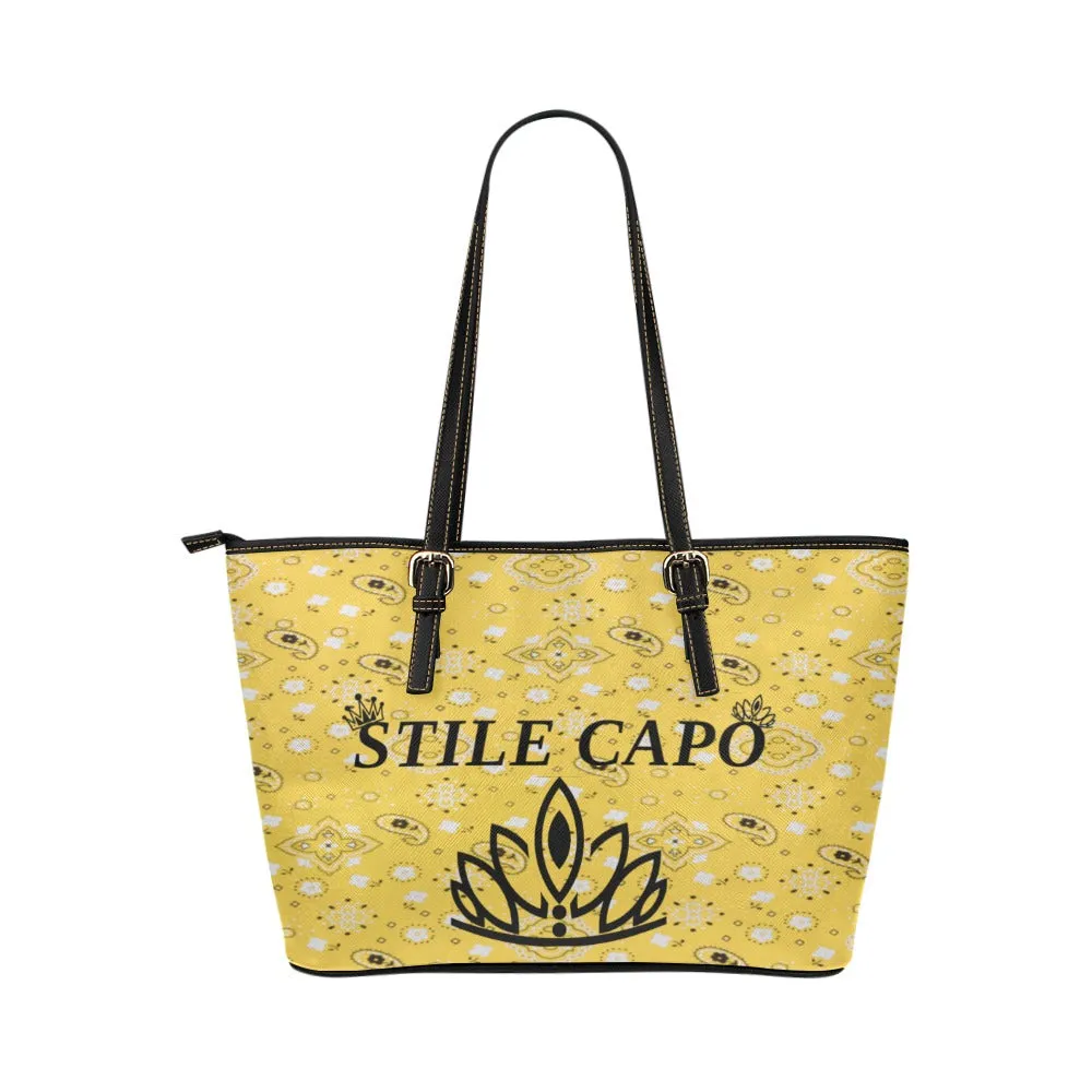 STILE CAPO QUEEN YELLOW BKS TOTE BAG